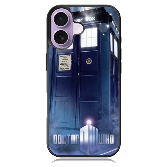 Doctor Who Police Box iPhone 16 Case DC0529