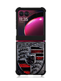 Porsche Logo 4th Motorola Moto Razr Plus 2023 , Moto Razr+ 2023 Case