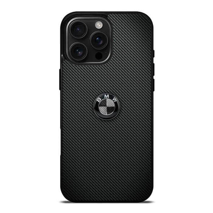 BMW Logo Carbon iPhone 16 Pro Max Case DC0209