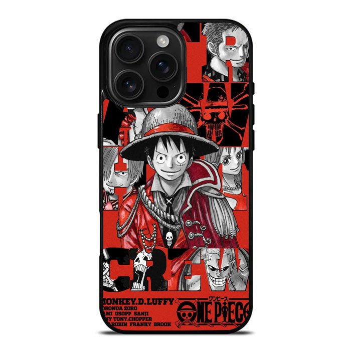 One Piece Crew iPhone 16 Pro Max Case DC1359