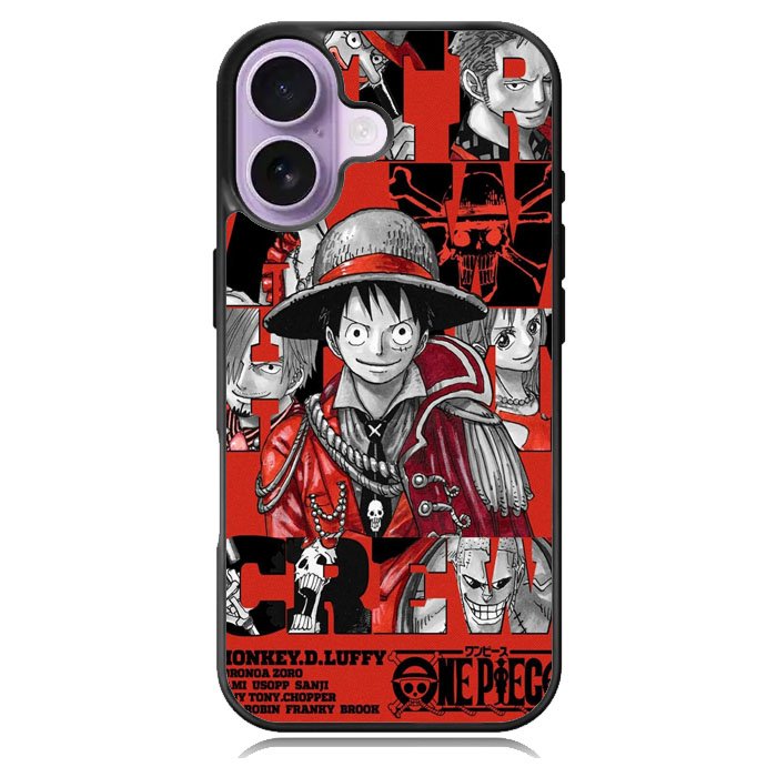 One Piece Crew iPhone 16 Case DC1359