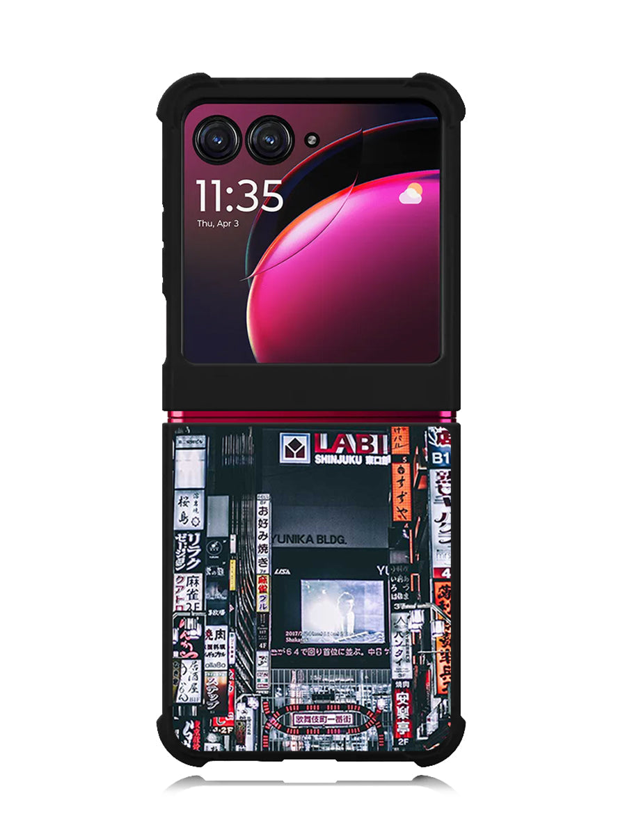 Japan Street Motorola Moto Razr Plus 2023 , Moto Razr+ 2023 Case