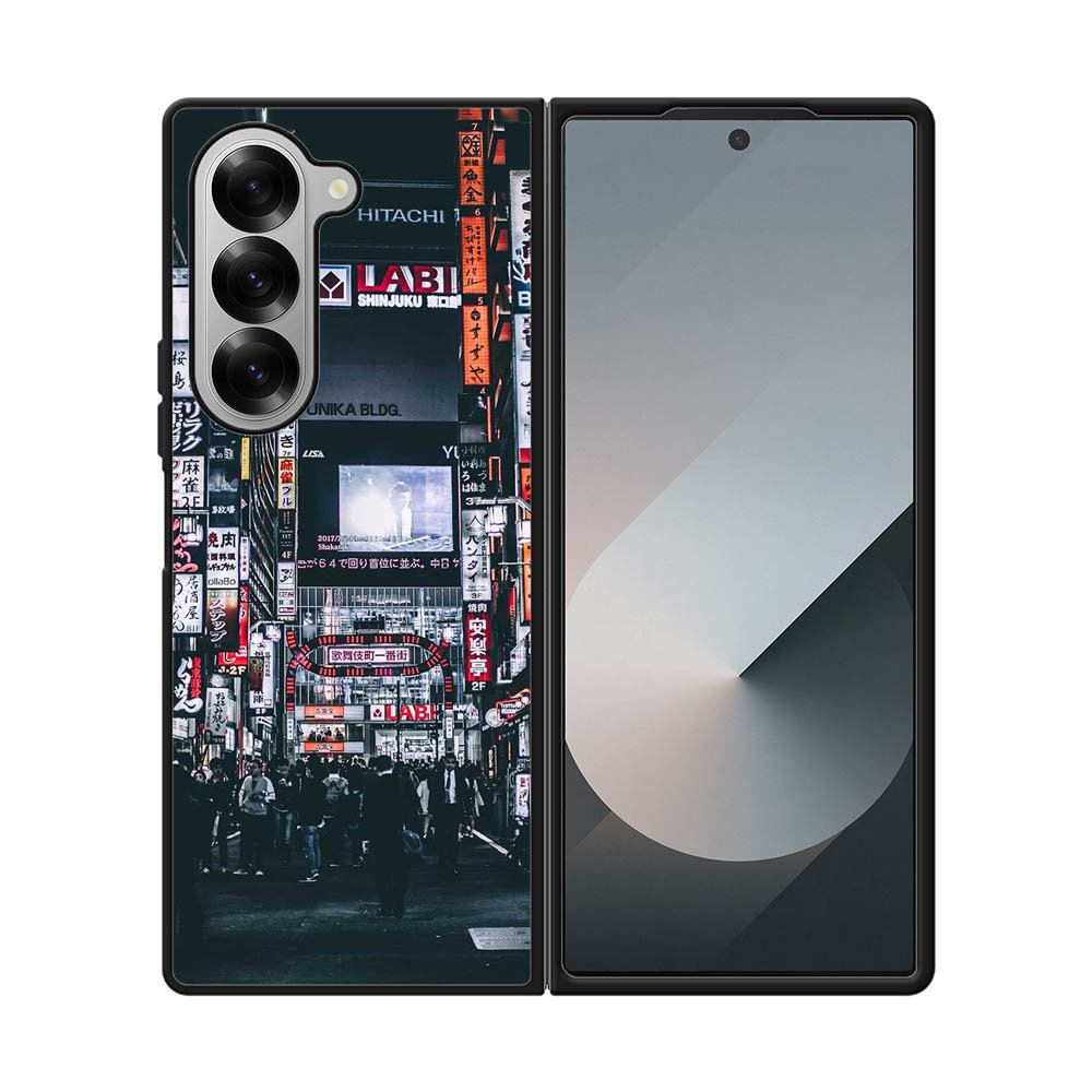 Japan Street Samsung Galaxy Z Fold 7 5G Case