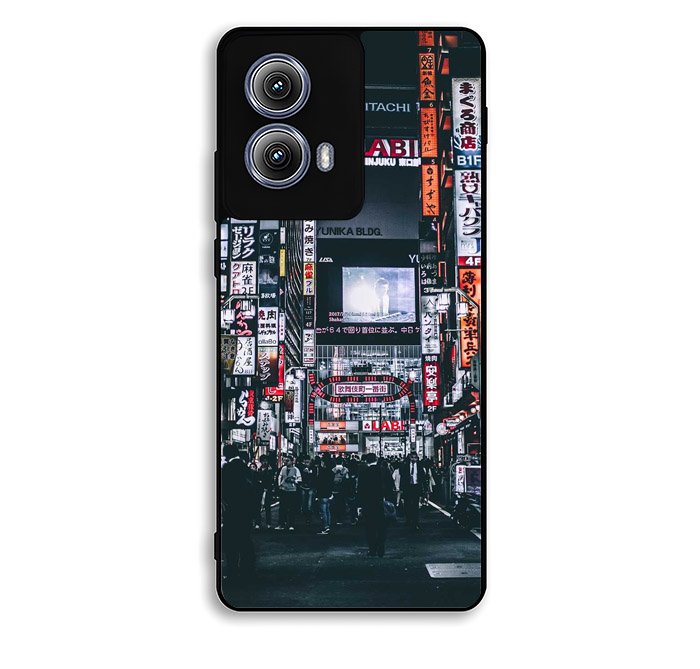 Japan Street Motorola Moto Edge 2024 Case DC2999
