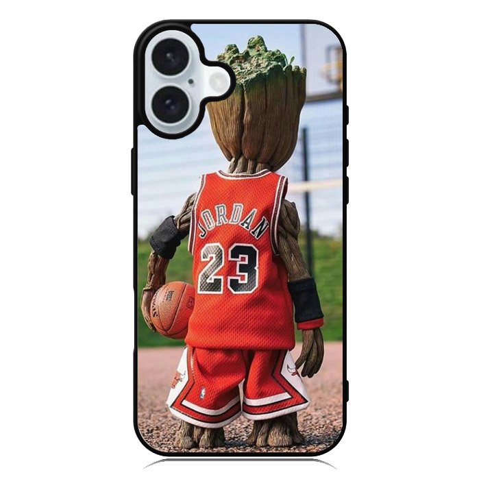 Groot Jordan iPhone 16 Case