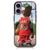 Groot Jordan iPhone 16 Plus Case DC0744