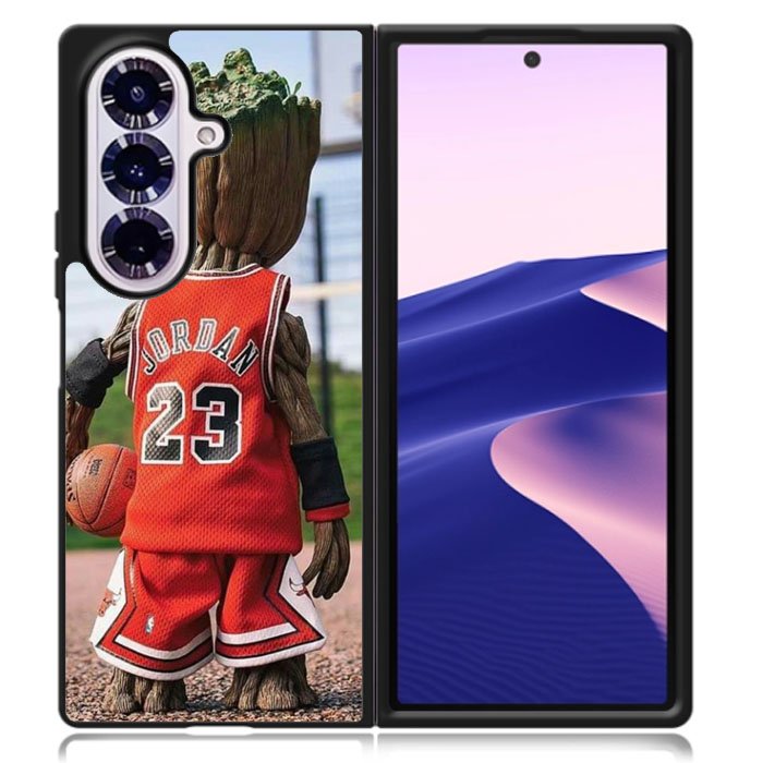 Groot Jordan Samsung Galaxy Z Fold 7 Case DC0744