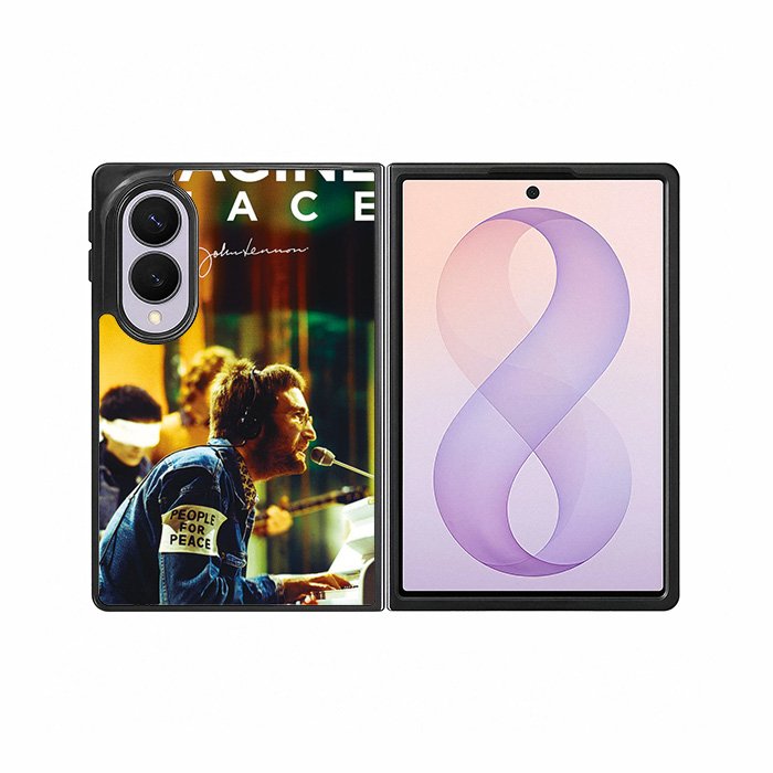 Imagine Peace John Lennon Samsung Galaxy Z Fold 8 Case DC0870