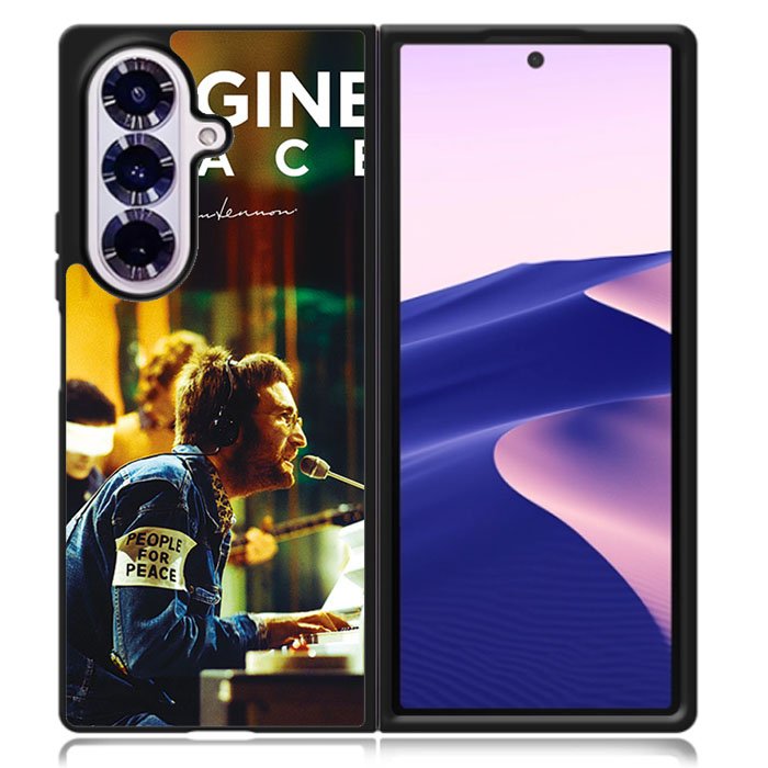 Imagine Peace John Lennon Samsung Galaxy Z Fold 7 Case DC0870