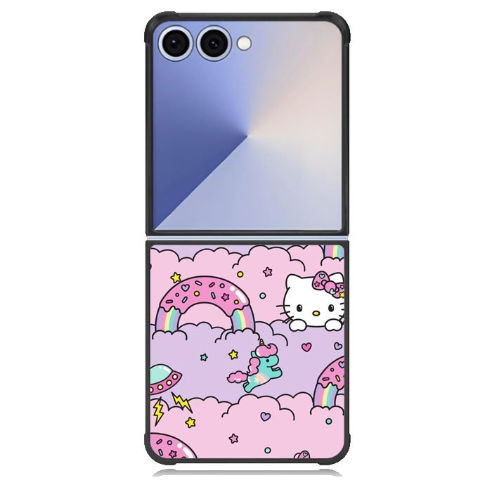 Cute Hello Kitty Samsung Galaxy Z Flip 7 Case DC0418