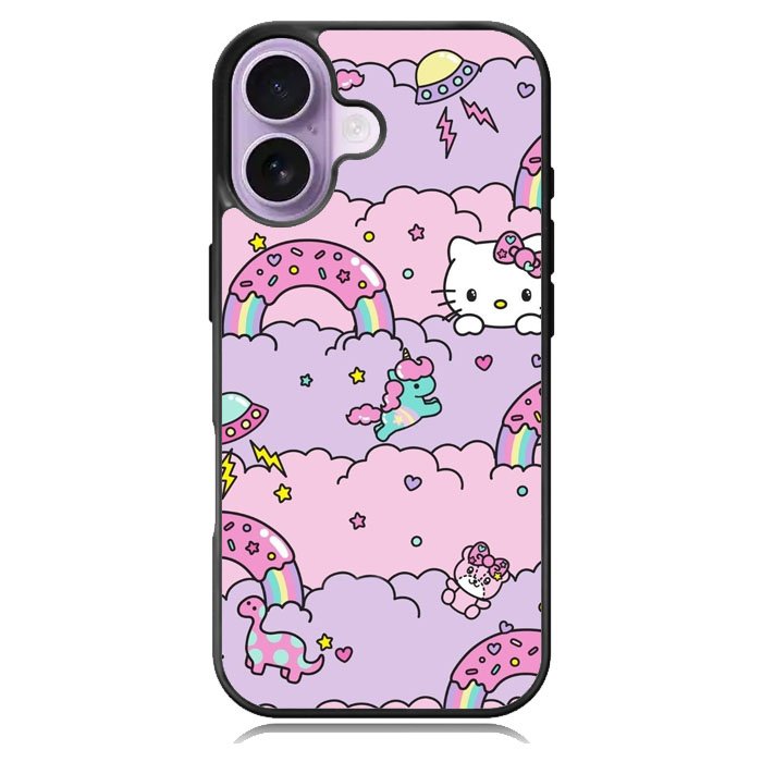 Cute Hello Kitty iPhone 16 Case DC0418
