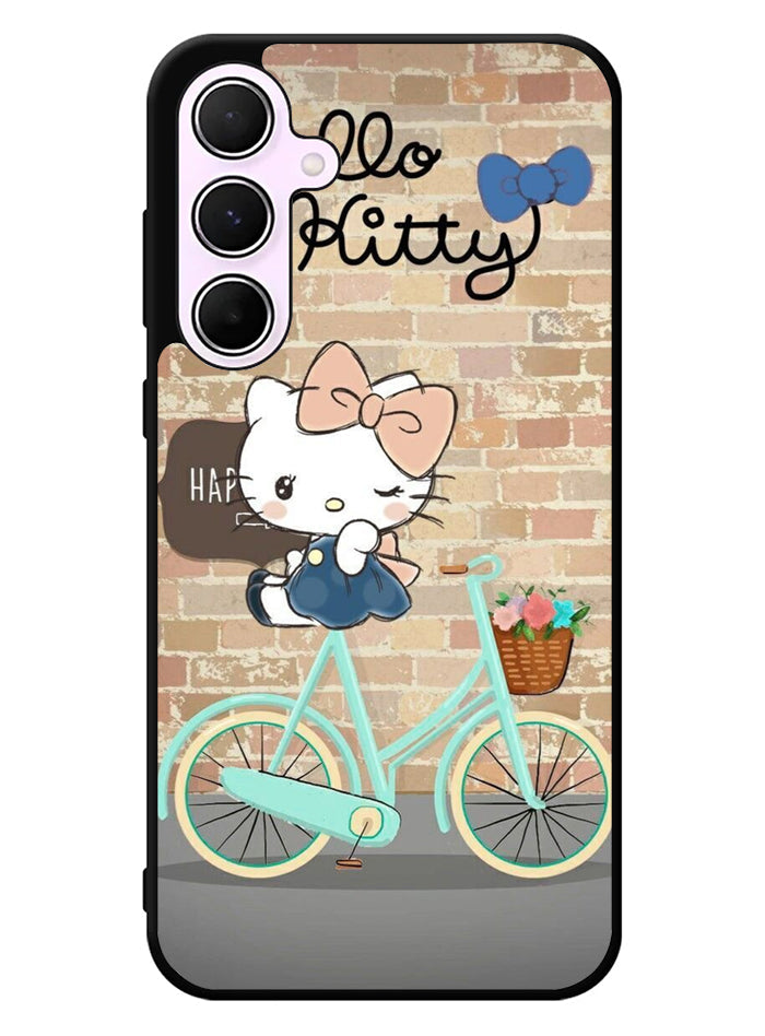 Hello Kitty Bicycle Samsung Galaxy A35 5G Case