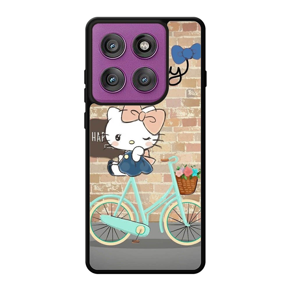 Hello Kitty Bicycle Motorola Moto Edge 60 Pro Case