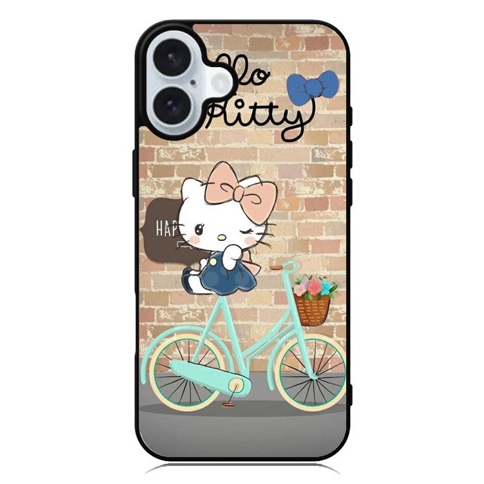 Hello Kitty Bicycle iPhone 16 Case