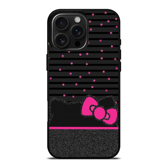 Hello Kitty Pigtail iPhone 16 Pro Max Case DC0844