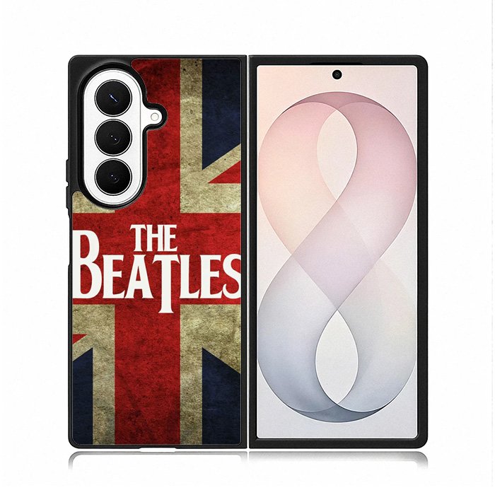 The Beatles British Flag Samsung Galaxy Z Fold 8 Ultra Case DC1845