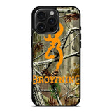 Camo Browning iPhone 16 Pro Max Case DC0282