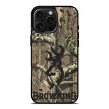 Browning Black Logo Camo iPhone 16 Pro Case DC0244