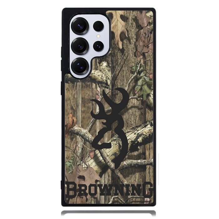Browning Black Logo Camo Samsung Galaxy S24 Ultra Case DC0244