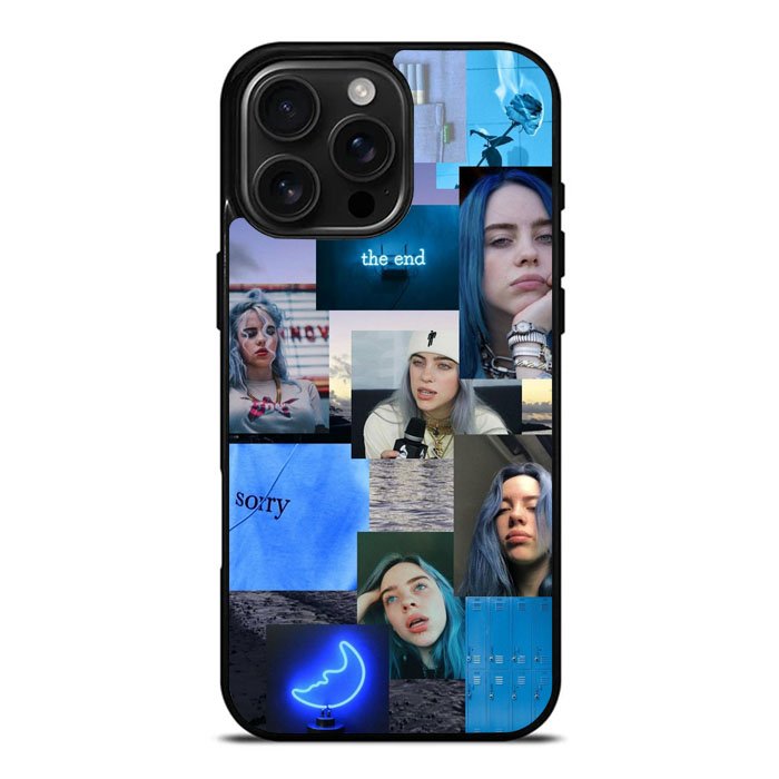Billie Eilish Collage iPhone 16 Pro Max Case DC0184