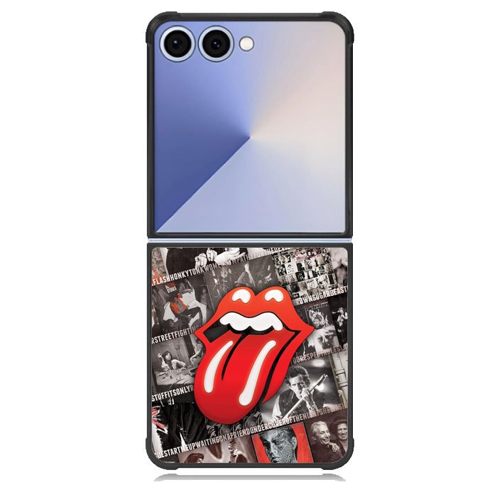 Rolling Stones Collage Samsung Galaxy Z Flip 7 Case DC1585