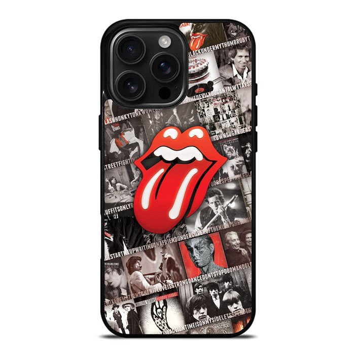 Rolling Stones Collage iPhone 16 Pro Max Case DC1585