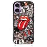 Rolling Stones Collage iPhone 16 Case DC1585