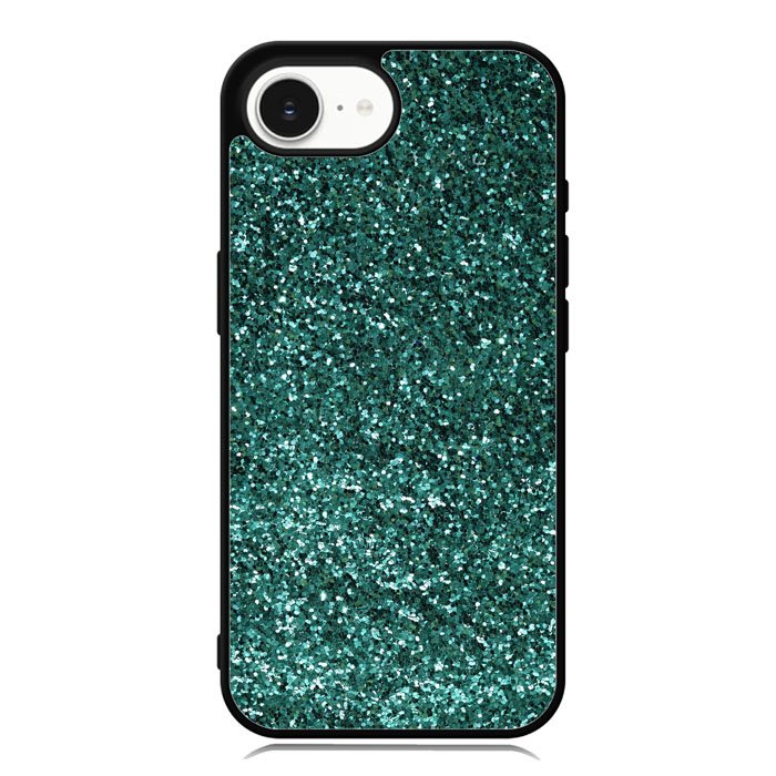 Glitter Green iPhone 16e Case DC0698