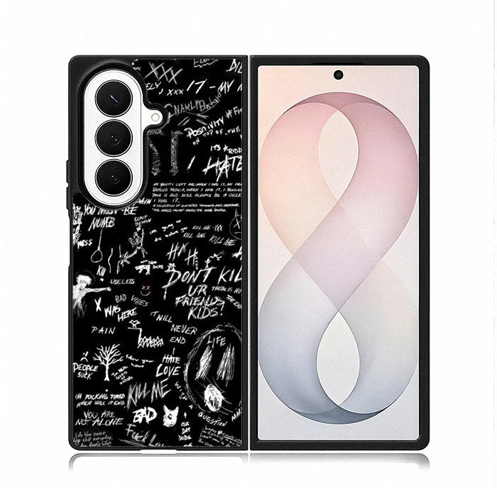 Xxxtentacion Quote Samsung Galaxy Z Fold 8 Ultra Case DC1990