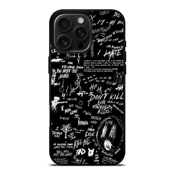 Xxxtentacion Quote iPhone 16 Pro Case DC1990