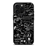 Xxxtentacion Quote iPhone 16 Pro Case DC1990