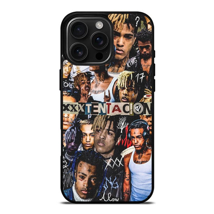 Xxxtentacion Collage iPhone 16 Pro Max Case DC1987