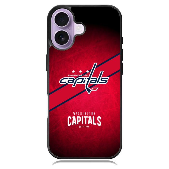 Washington Capitals iPhone 16 Plus Case DC1959