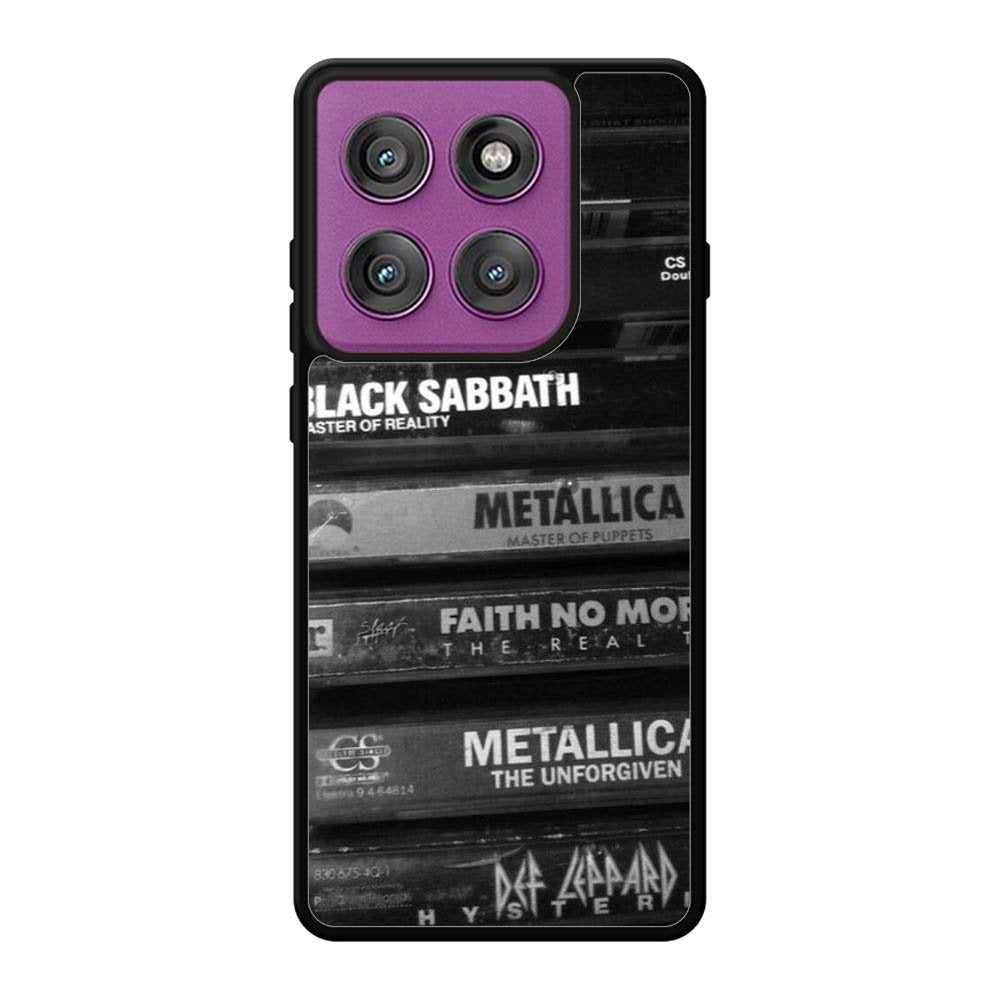 Rock N Roll Cassete Motorola Moto Edge 60 Pro Case
