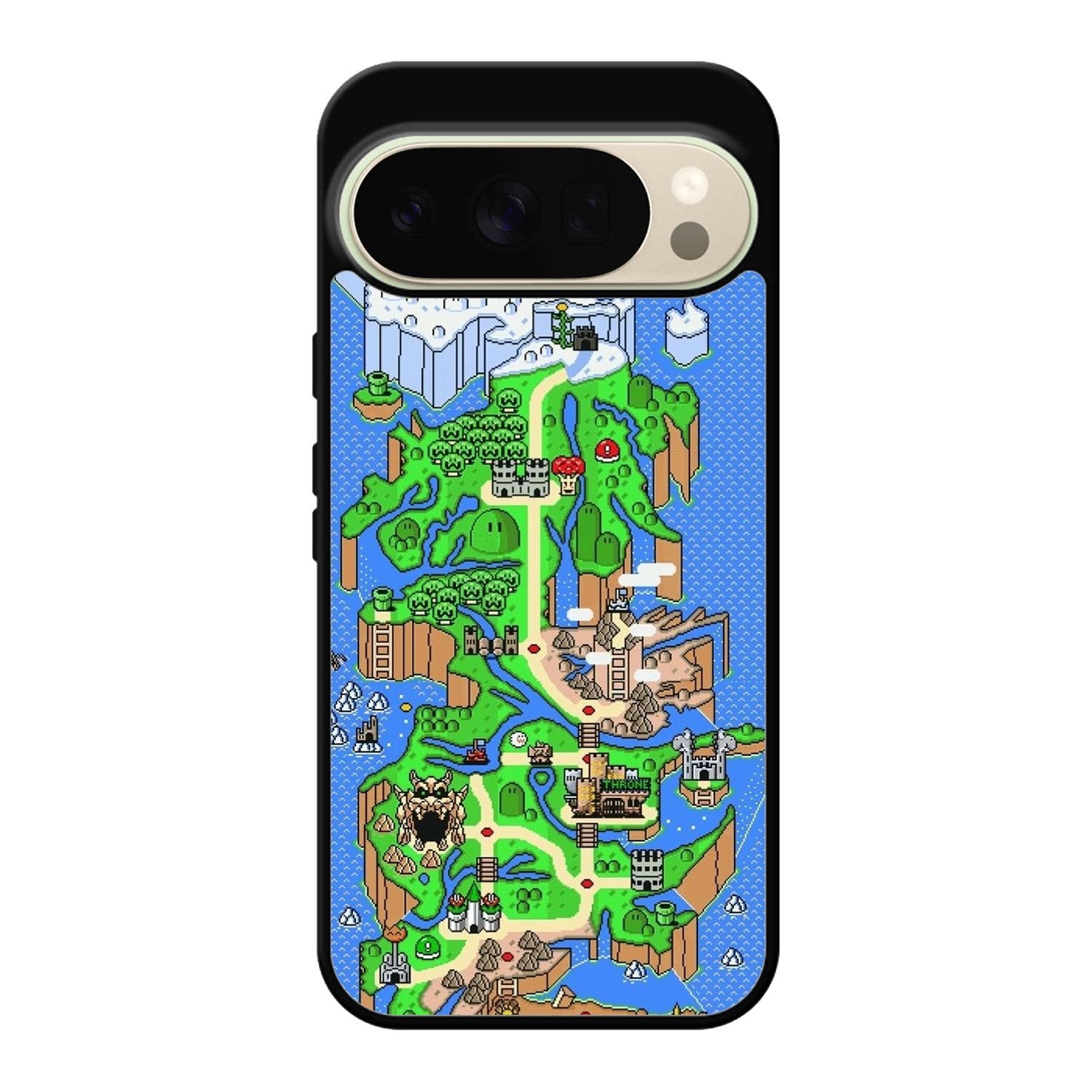 Super Mario World Map Google Pixel 10 Pro Case