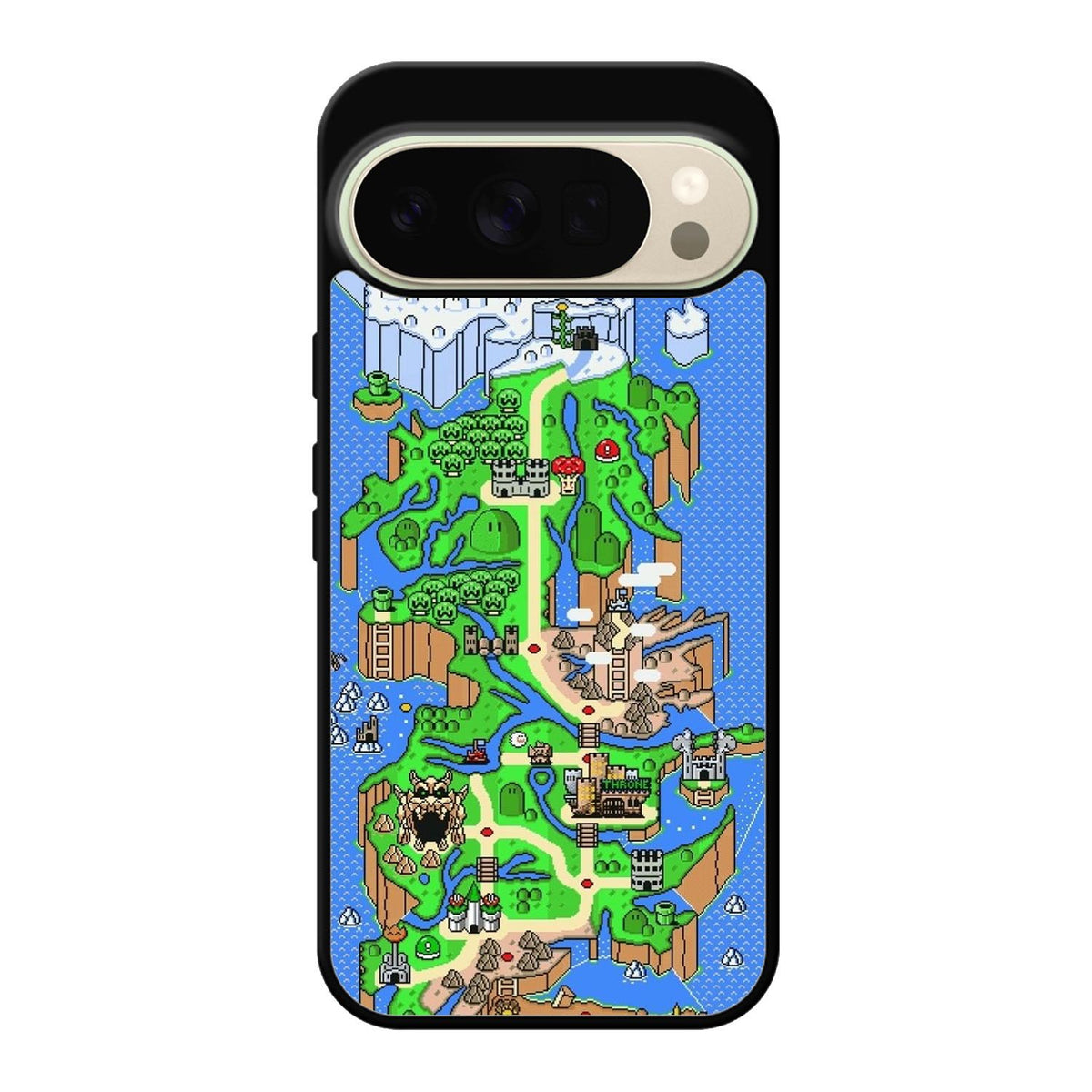 Super Mario World Map Google Pixel 10 Pro Case