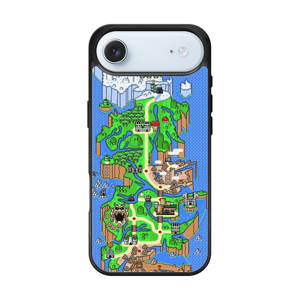 Super Mario World Map iPhone Air Case