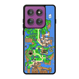 Super Mario World Map Motorola Moto Edge 60 Pro Case