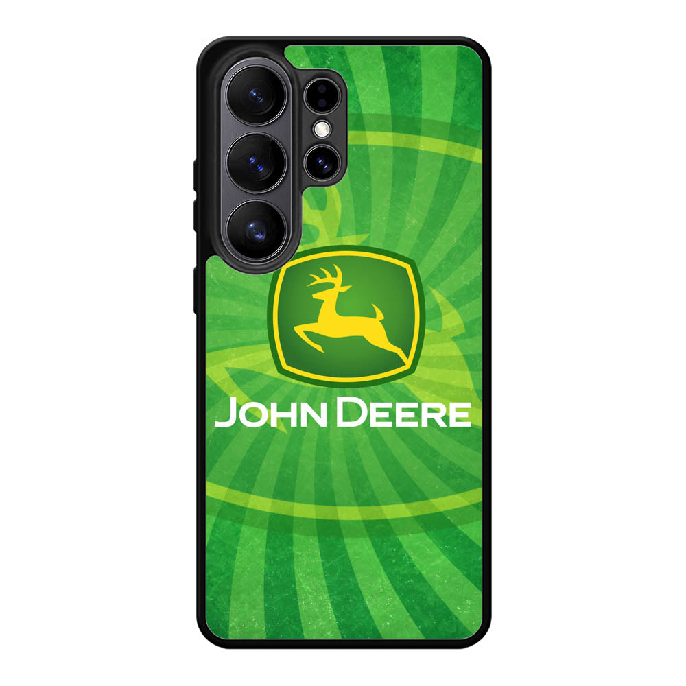 John Deere Tractors Logo Samsung Galaxy S26 Ultra phone case with DC0935 design