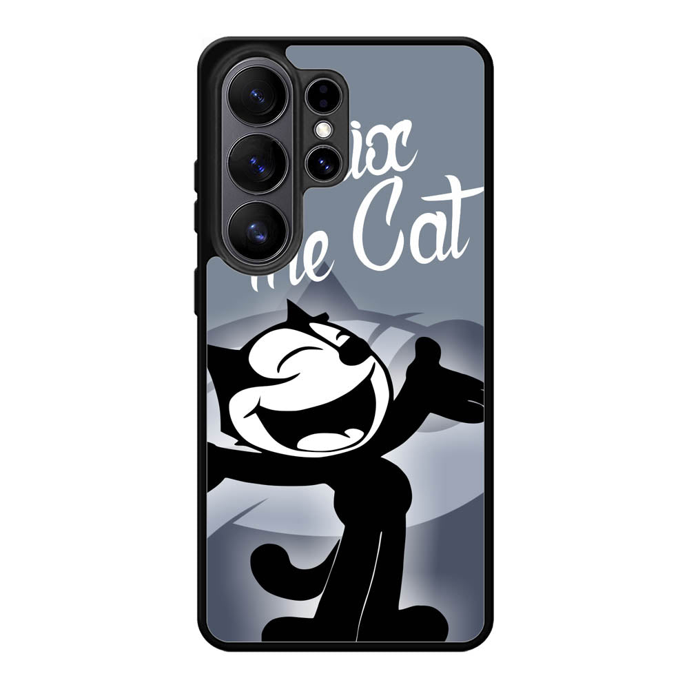 Felix Happy Cat Samsung Galaxy S26 Ultra Case DC0626