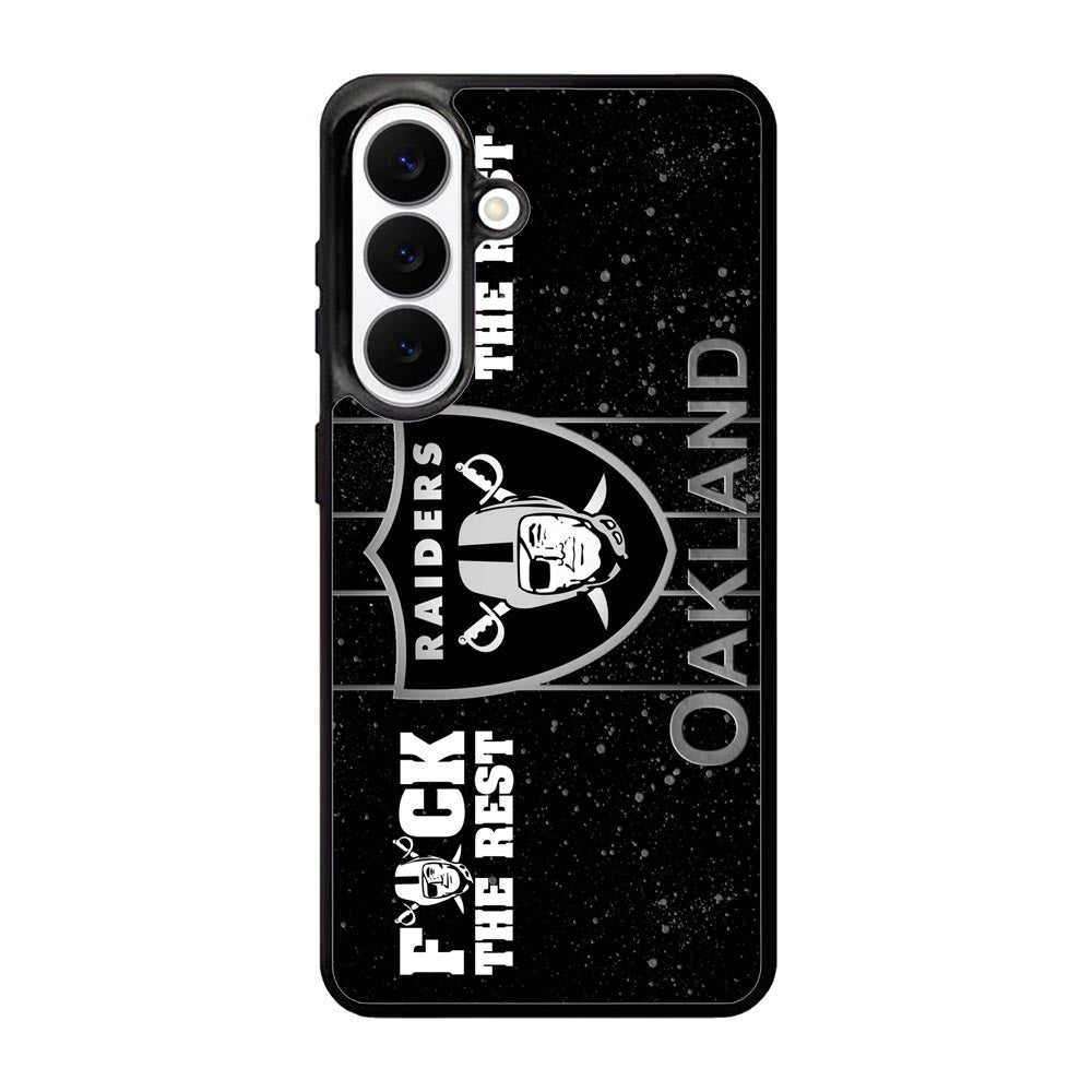 Oakland Raiders Logo Case Samsung Galaxy S26 phone case with DC1318 design