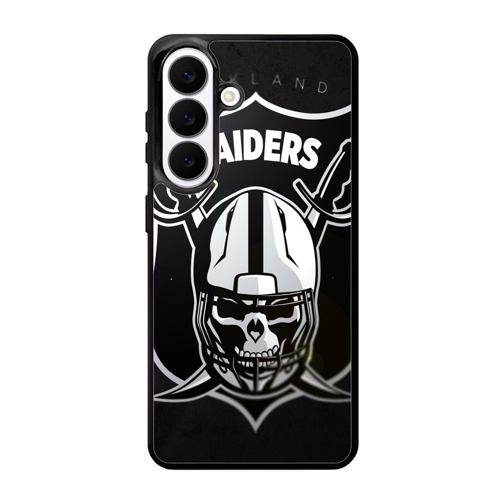 Oakland Raiders Logo Case Samsung Galaxy S26 Plus phone case with DC1319 design