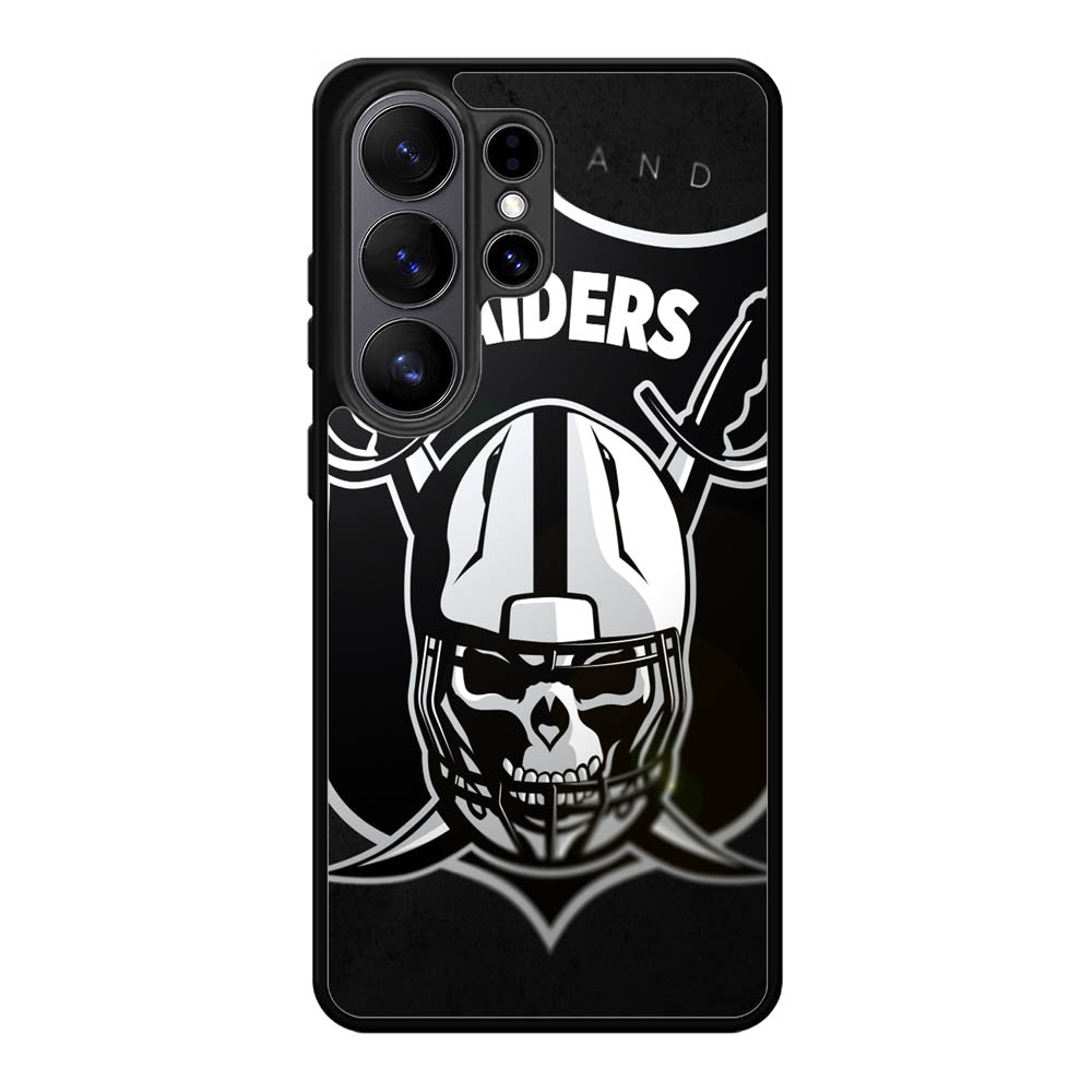 Oakland Raiders Logo Case Samsung Galaxy S26 Ultra phone case with DC1319 design