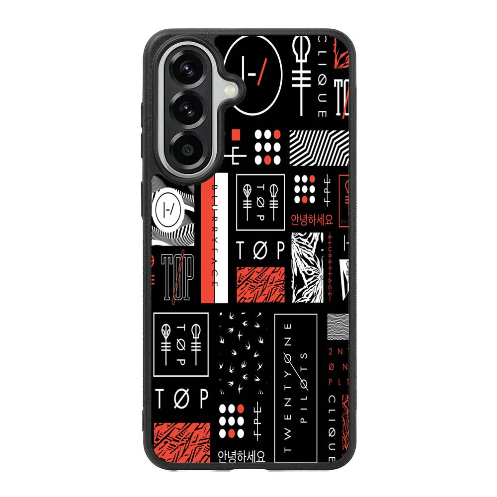 Twenty One Pilots Stripe Logo Samsung Galaxy A37 Case DC1911