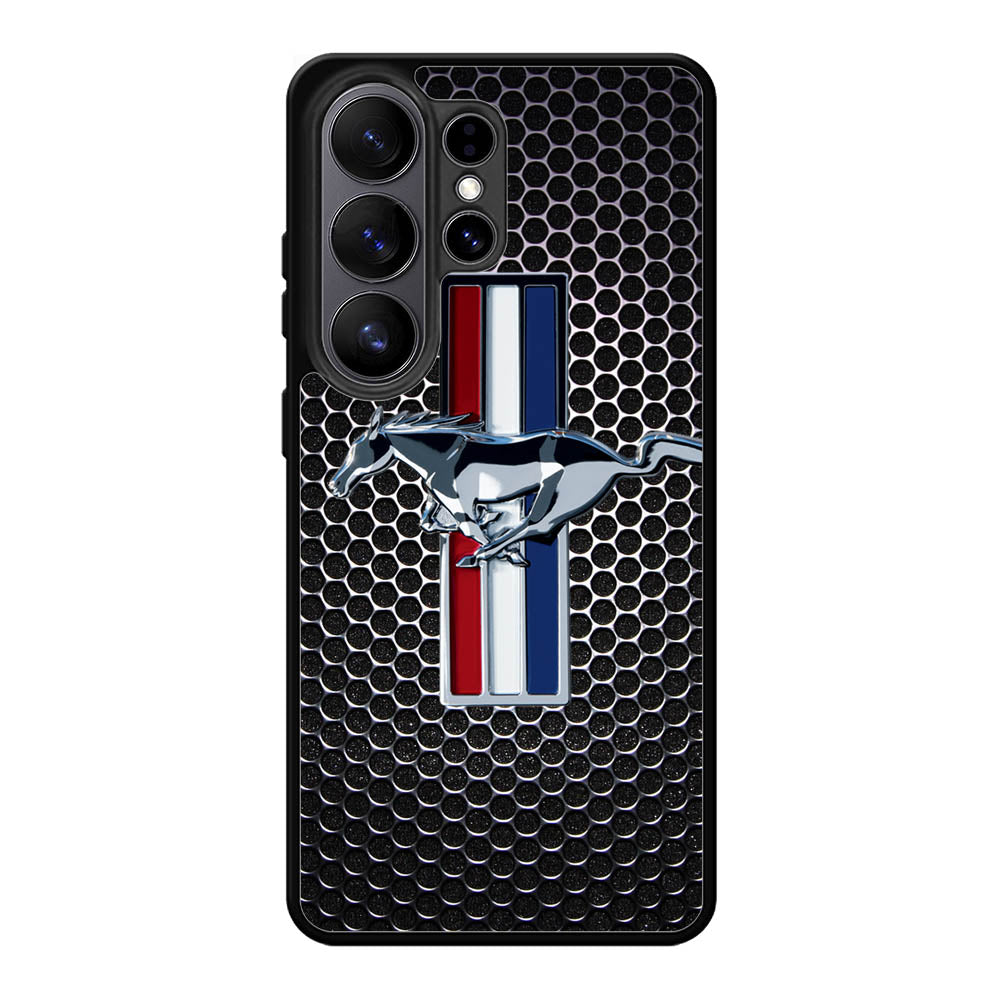 Ford Mustang Carbon Fiber Samsung Galaxy S26 Ultra phone case with DC0657 design