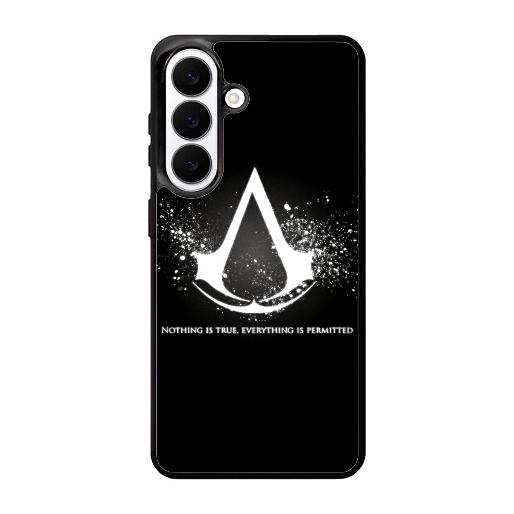Assassins Creed Symbol Glow Samsung Galaxy S26 phone case with DC0097 design