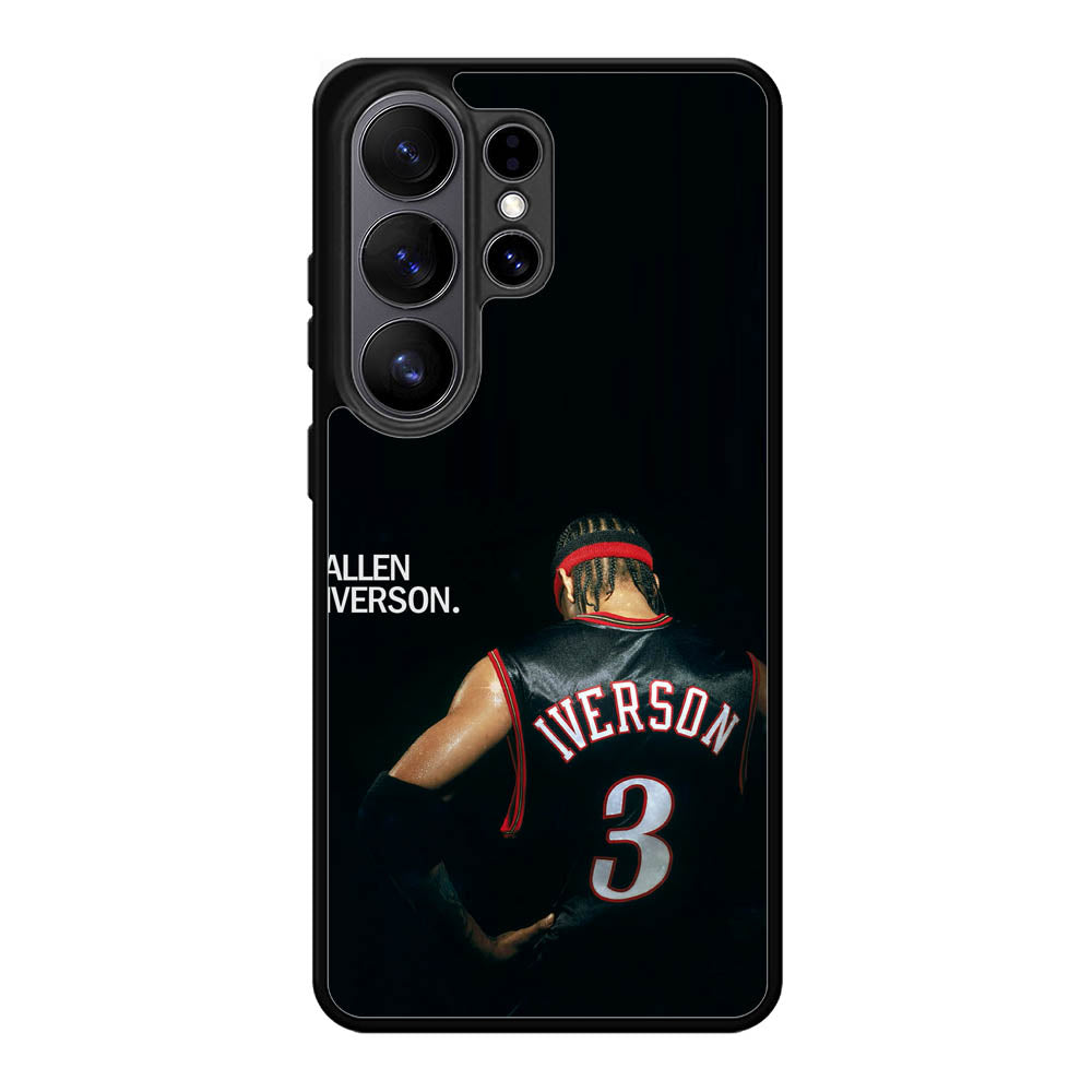 Allen Iverson Black Case Samsung Galaxy S26 Ultra phone case with DC0061 design