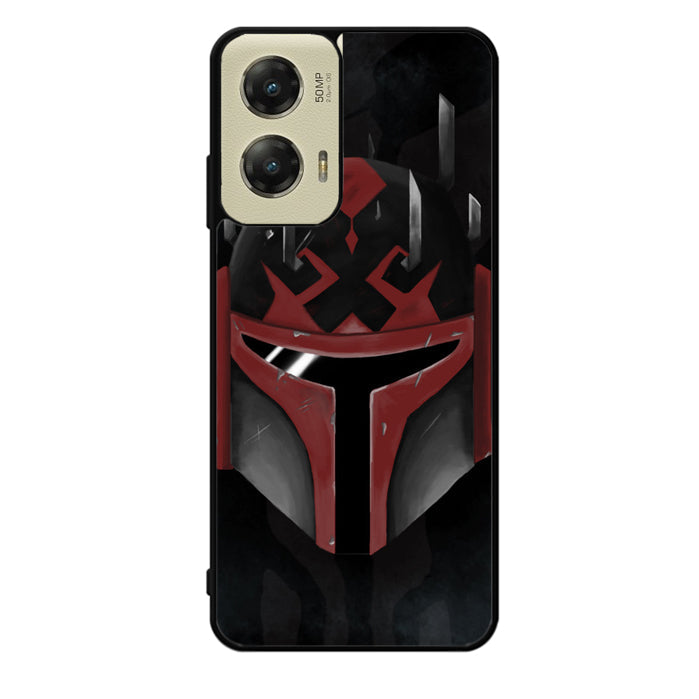 Star Wars Mandalorian face Motorola Moto G Stylus 5G 2024 Case