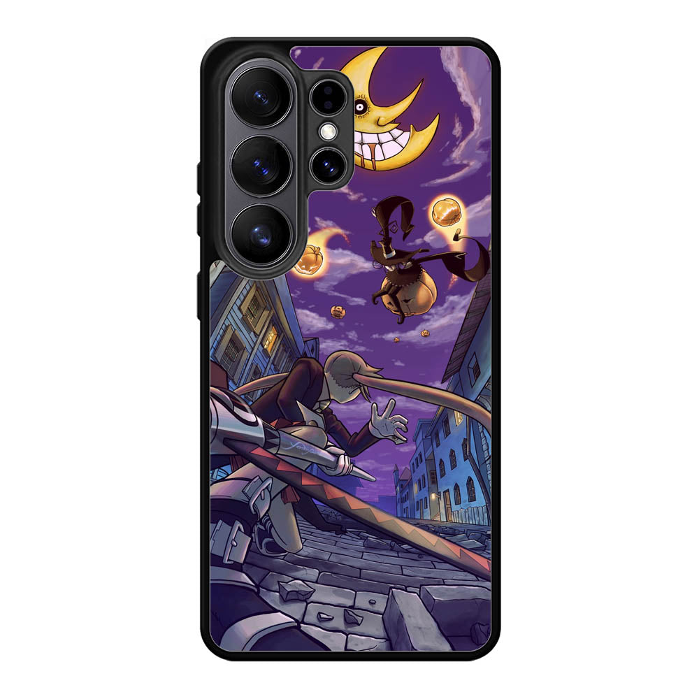Soul Eater Blair And Maka Samsung Galaxy S26 Ultra phone case with DC1696 design