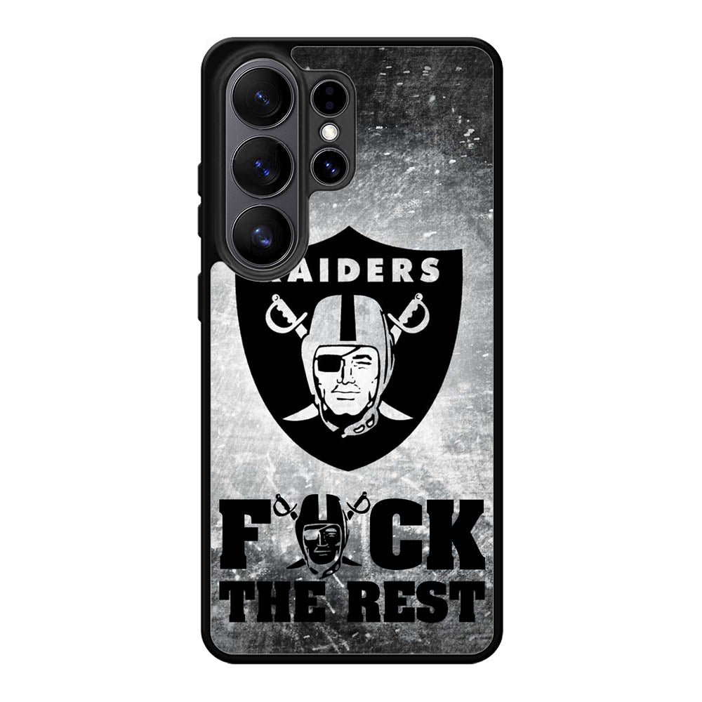 Oakland Raiders Logo Samsung Galaxy S26 Ultra phone case with DC1320 design